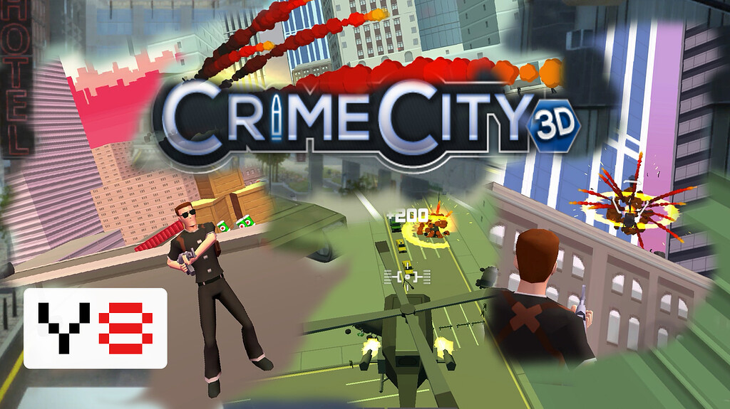 🏙 Crime City 3D - Free WebGL TPS Game - Players - Forum - Y8 Games