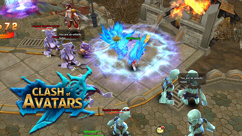 MMO Games like Clash of Avatars