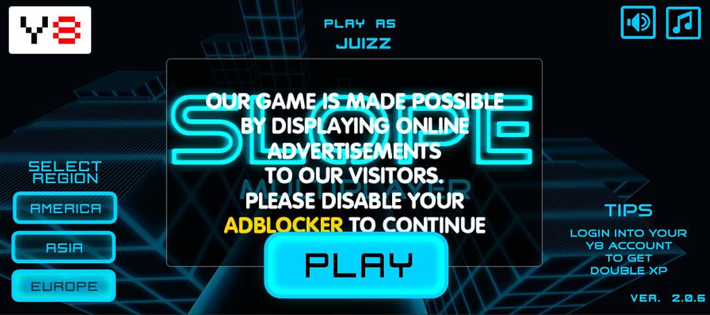 Slope Multiplayer  Jogue Agora Online Gratuitamente - Y8.com
