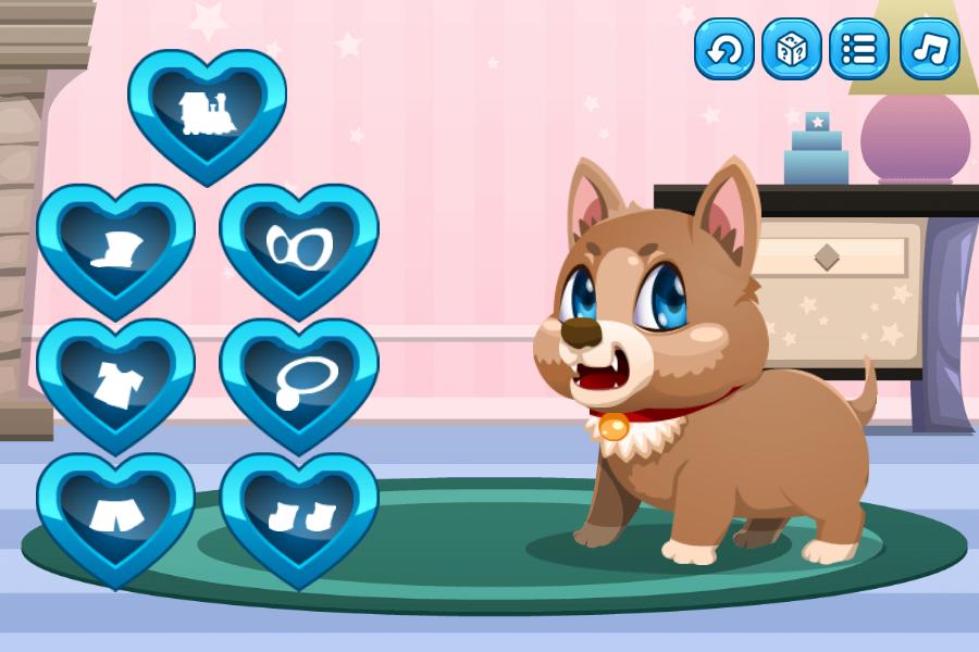 Y8 Games on X: Enjoy fun mini-games and dress up this cute puppy