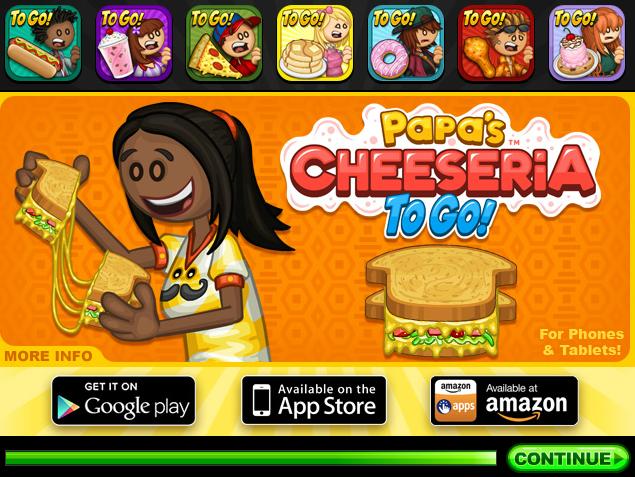 Papa's Cheeseria Free girl games, Games for girls, Papa