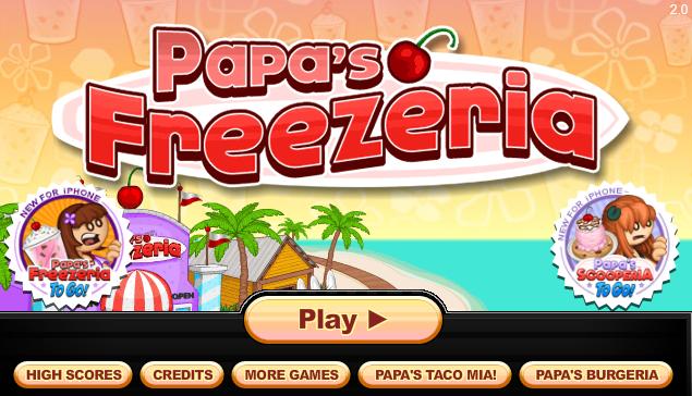 Papa's Freezeria - All Customers Unlocked (Rank 49) 