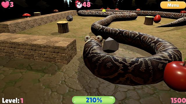 Nova Snake 3D 🕹️ Jogue no CrazyGames