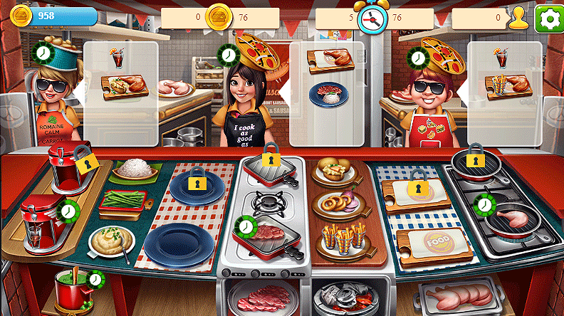 Cooking Games - Management Games