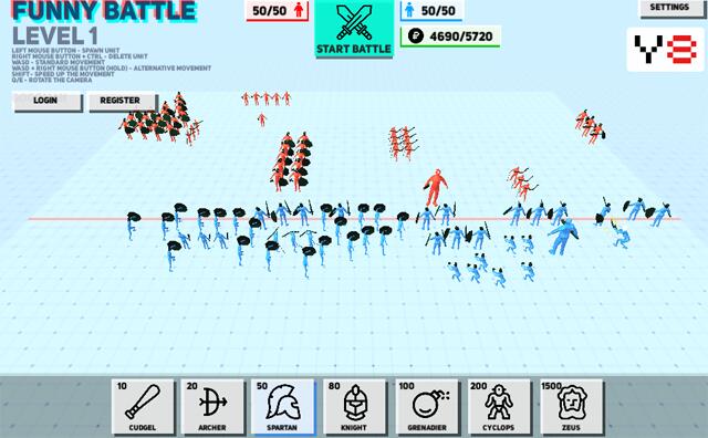 ⚔ Funny Battle: A fun war strategy game! - Players - Forum - Y8 Games