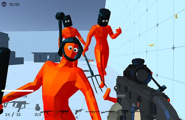 🔫 Funny Shooter: Eliminate enemies in this fun 3D FPS Shooter