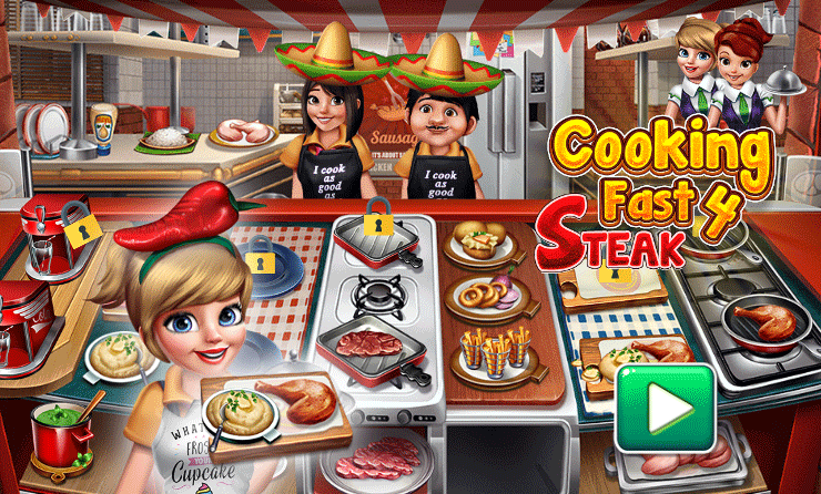 👩‍🍳 Cooking Fast 4 Steak - Time Management - Players - Forum - Y8 Games