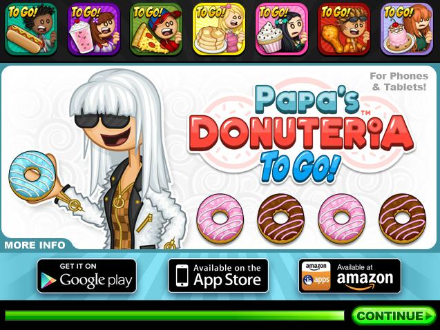 Papa's Donuteria  Jogue Agora Online Gratuitamente - Y8.com