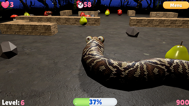 Nova Snake 3D 🕹️ Jogue no CrazyGames