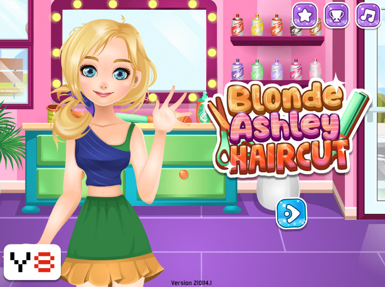 👱‍♀️ Blonde Ashley Haircut.... Another Game From Ashley Series - Players -  Forum - Y8 Games
