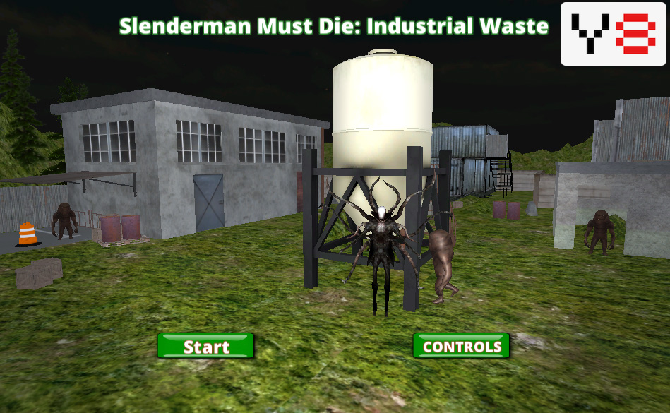 Jogo Slenderman Must Die: Industrial Waste no Jogos 360