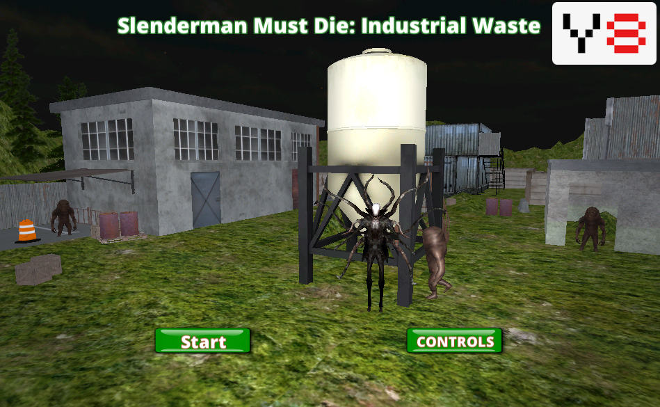 😱 Slenderman Must Die: Industrial Waste. A Survival Horror game