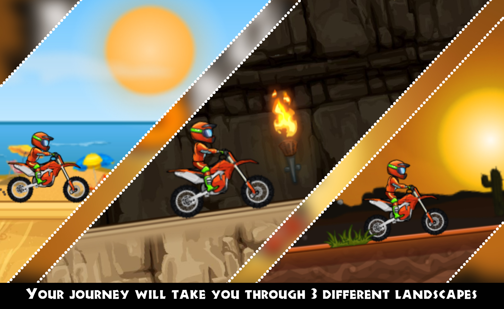  Moto X3M Cool Games All Game Parts All Levels Walkthrough 