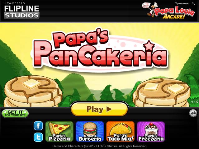 Unblocked Papa Louie Games