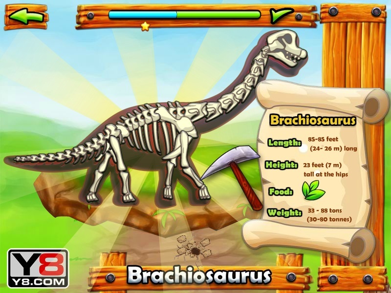 Jump of Dinosaurs  Archaeology Learning Game