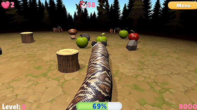 NOVA SNAKE 3D jogo online gratuito em