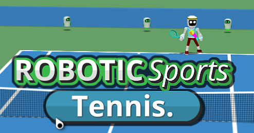 robotic-sports-tennis-3d-y8-games-logo