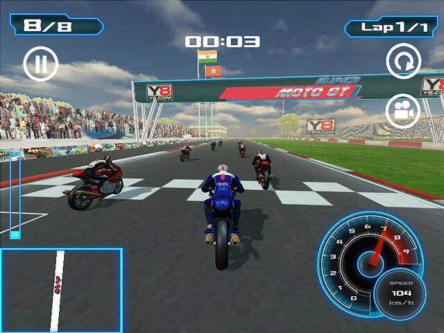 Supermoto Bike Motorcycle Scooter Racing Game for Android