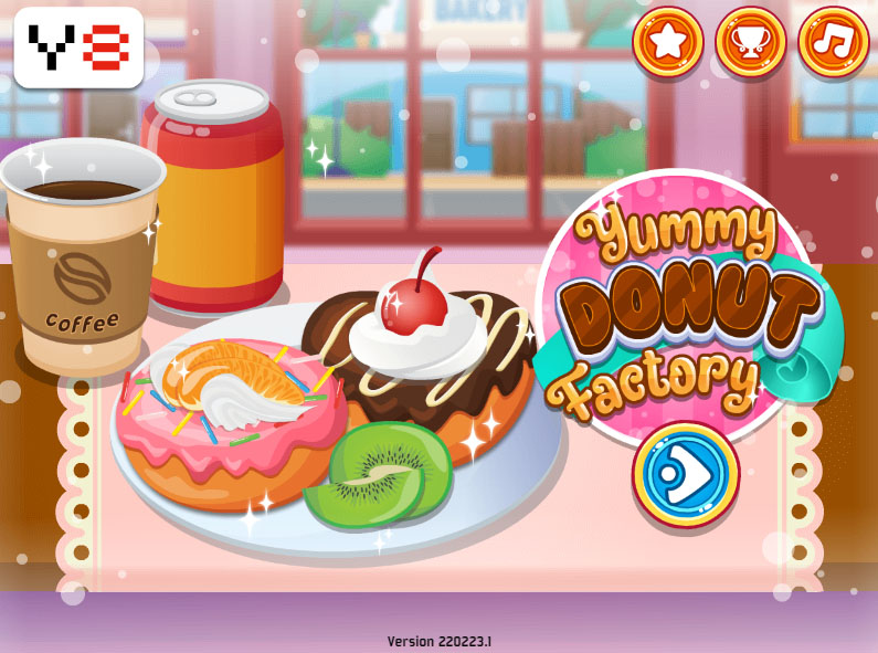 🥘 Yummy Donut Factory >> Tasty Game for Foodies - Players - Forum - Y8  Games