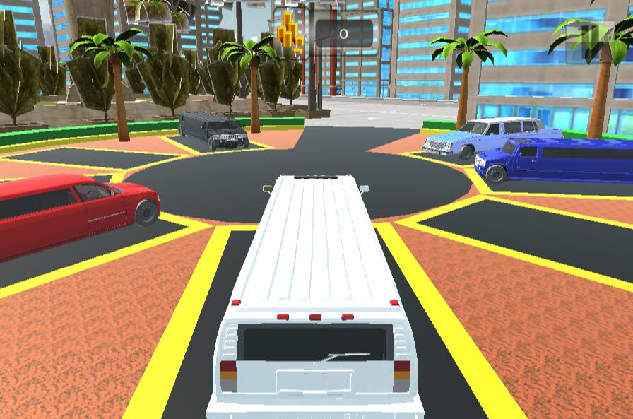 Play Big City Limo Car Driving Simulator Game