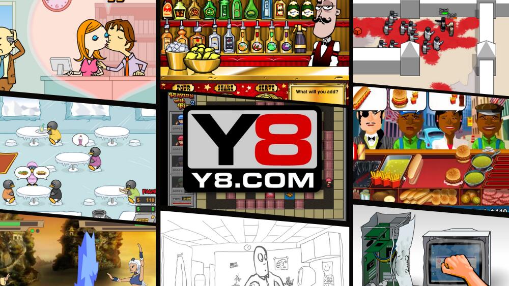 Y8.COM new WebSite layout 2014 - Y8 Games 