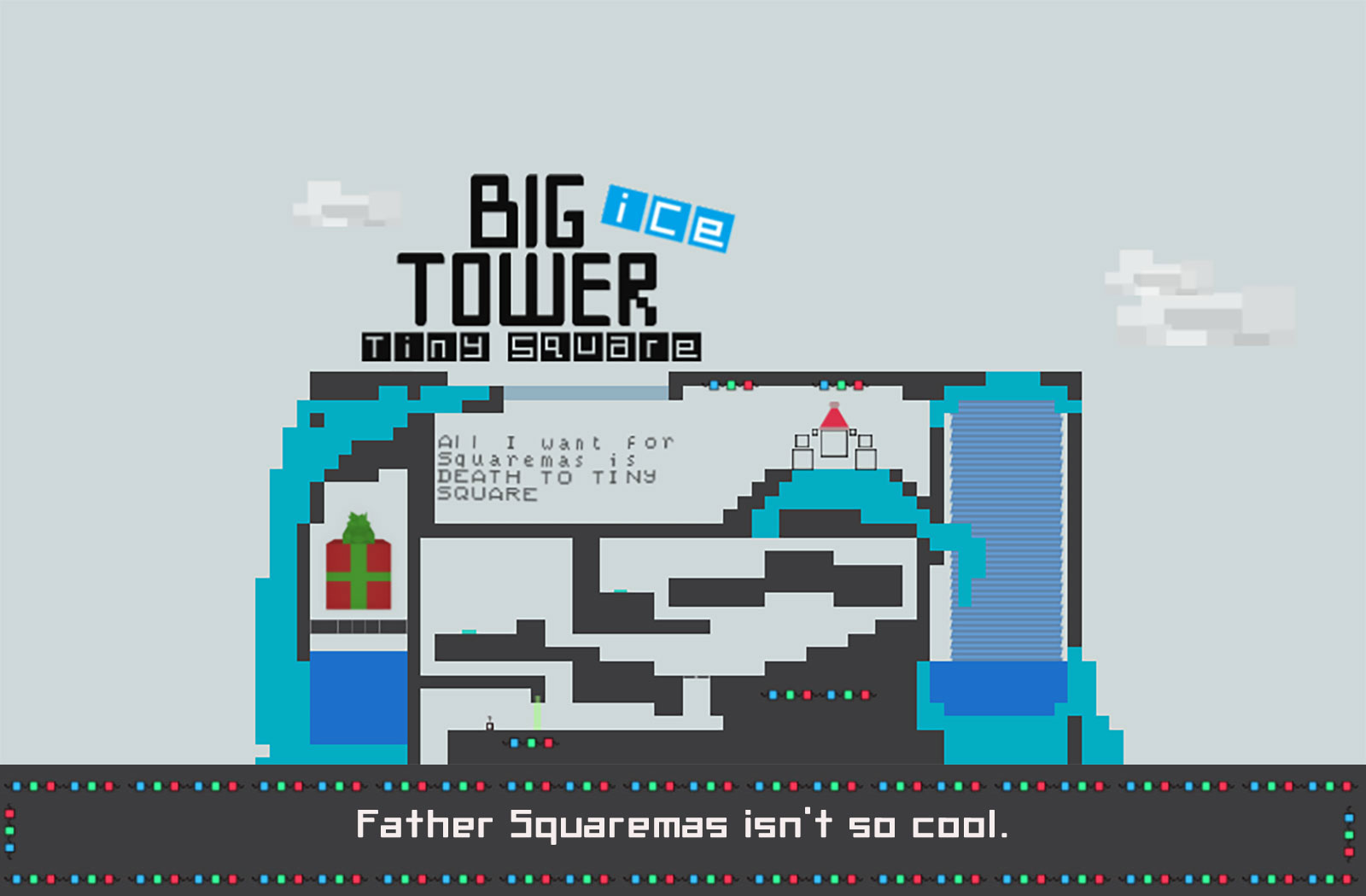 How long is Big ICE Tower Tiny Square?