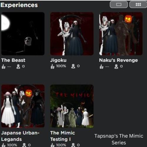 Tapsnap's The Mimic Series