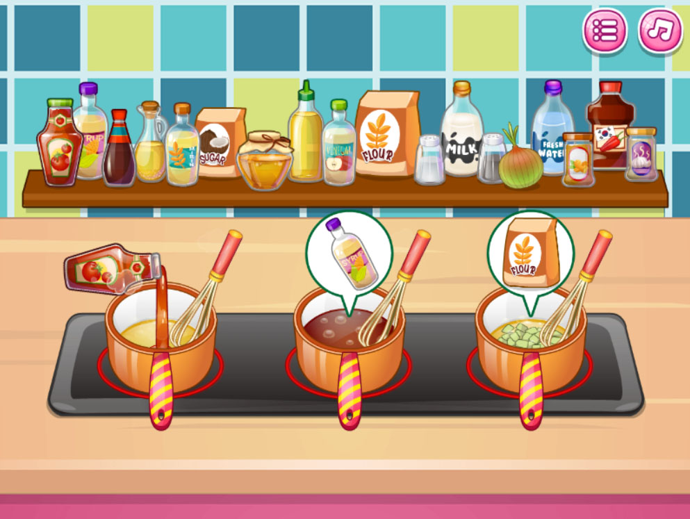 8 Cooking games ý tưởng