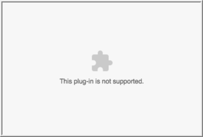 Inside the Y8 browser: Couldn't load plug-in when trying to play